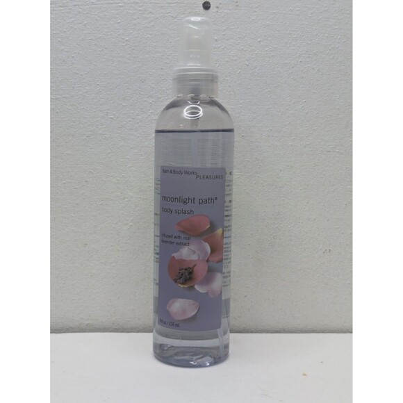Bath & Body Works Pleasures Moonlight Path Body Splash 8 fl oz Original Formula - Picture 1 of 8